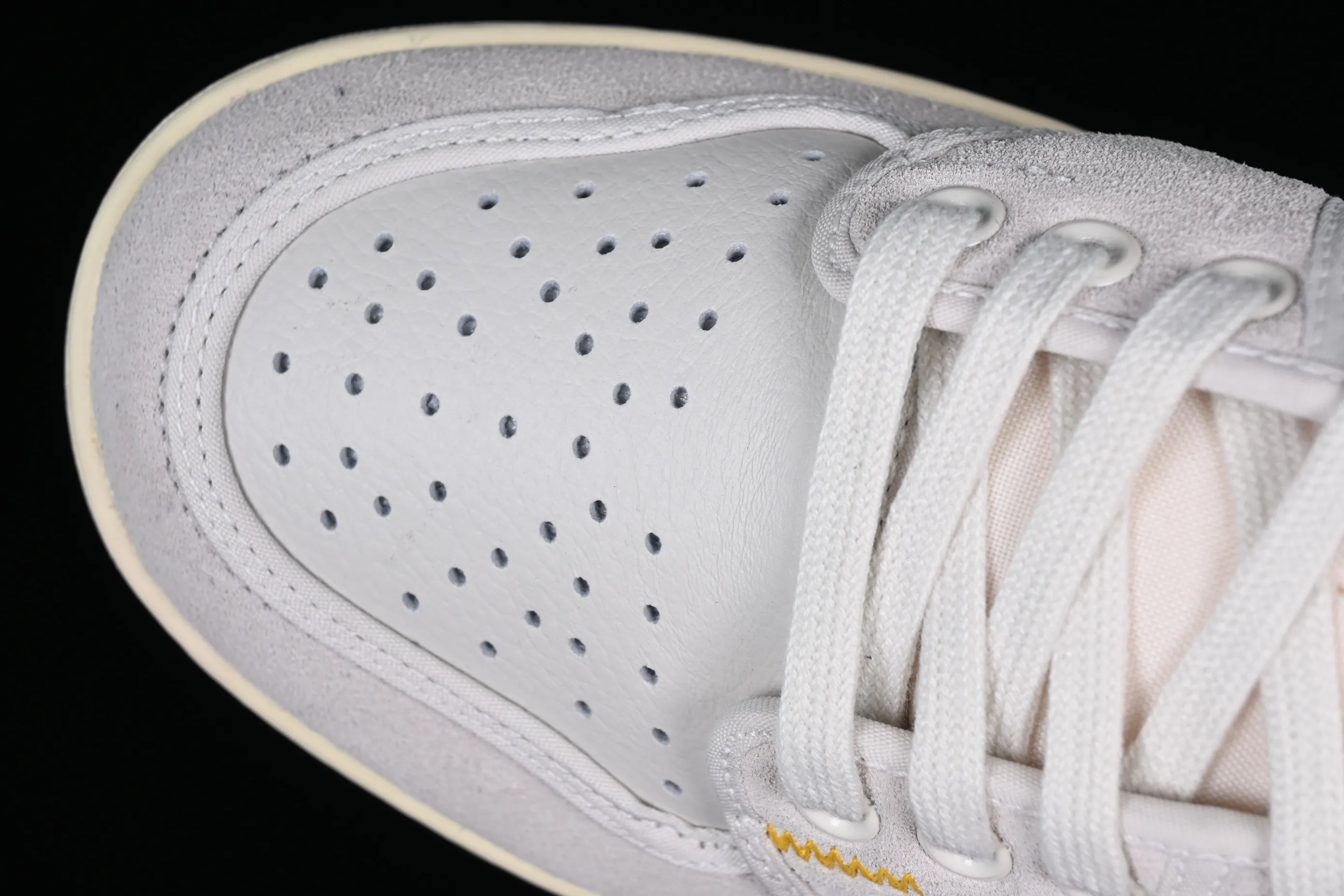 All categories Air Jordan Jordan series basketball shoes Air Jordan 1 Low Y version Uion LA x Air Jordan AJ1 KO Low joint white and gray low-top retro basketball shoes DZ4864-100